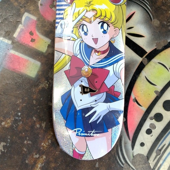 Sailor Moon Primitive Skateboard - Picture 3 of 6
